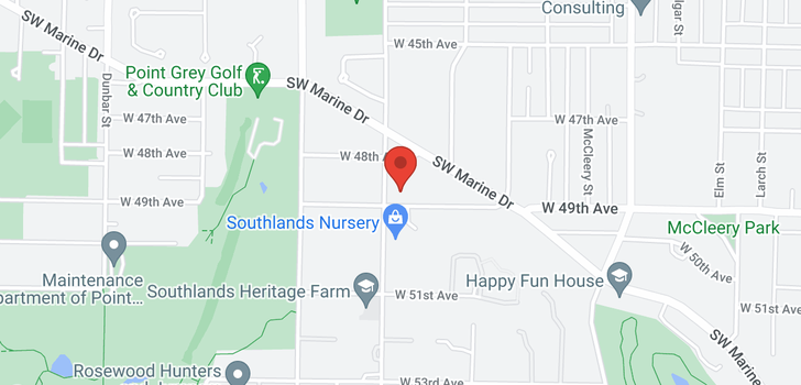 map of 3179 W 49TH AVENUE